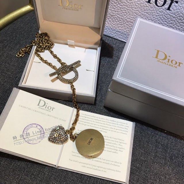 Dior飾品 迪奧經典熱銷新款金色銀色星星蜜蜂項鏈  zgd1102